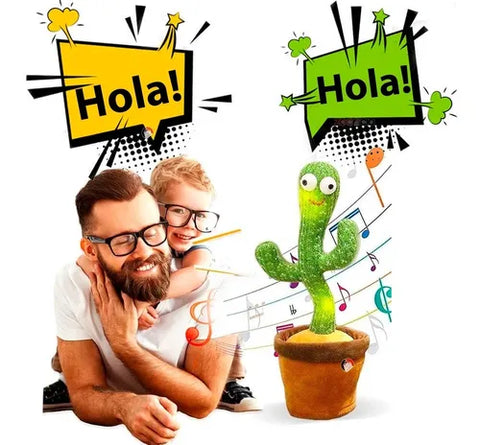 NUEVO CACTUS BAILARÍN IMITADOR DE VOZ