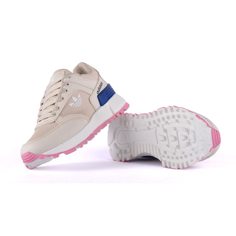 NUEVOS TENNIS ADlDAS TREBOL BEIGE DAMA